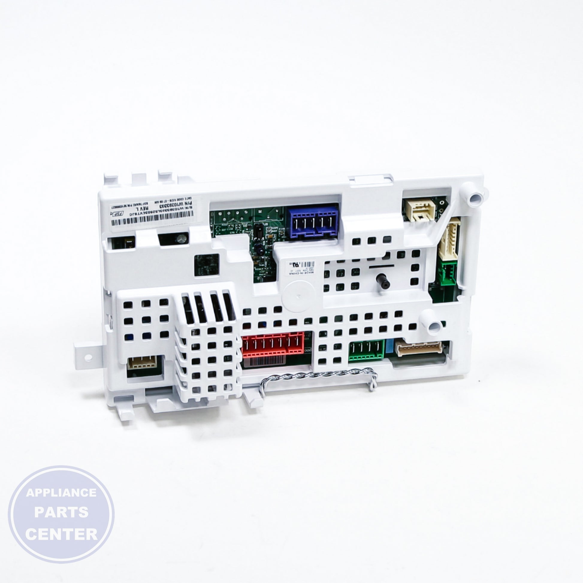 WPL CCUASM VMW HE 120V WTW56 - Installation in W10393557 showing secure mounting points