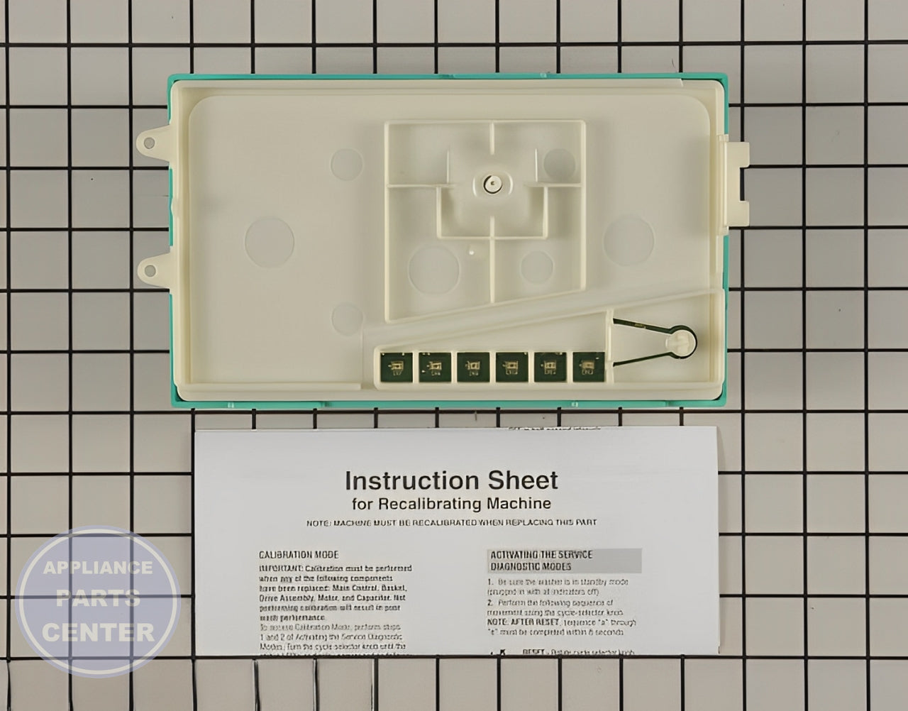 Maytag Control Board W10393490 - Main view showing circuit design for Maytag models