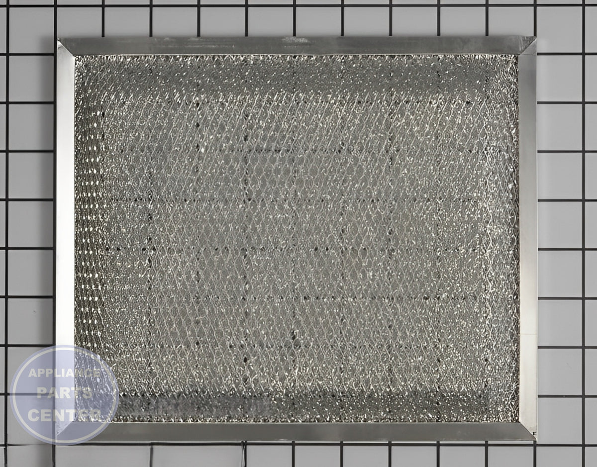 WHIRLPOOL RANGE HOOD GREASE FILTER W10395127 - Detailed view of durable construction details