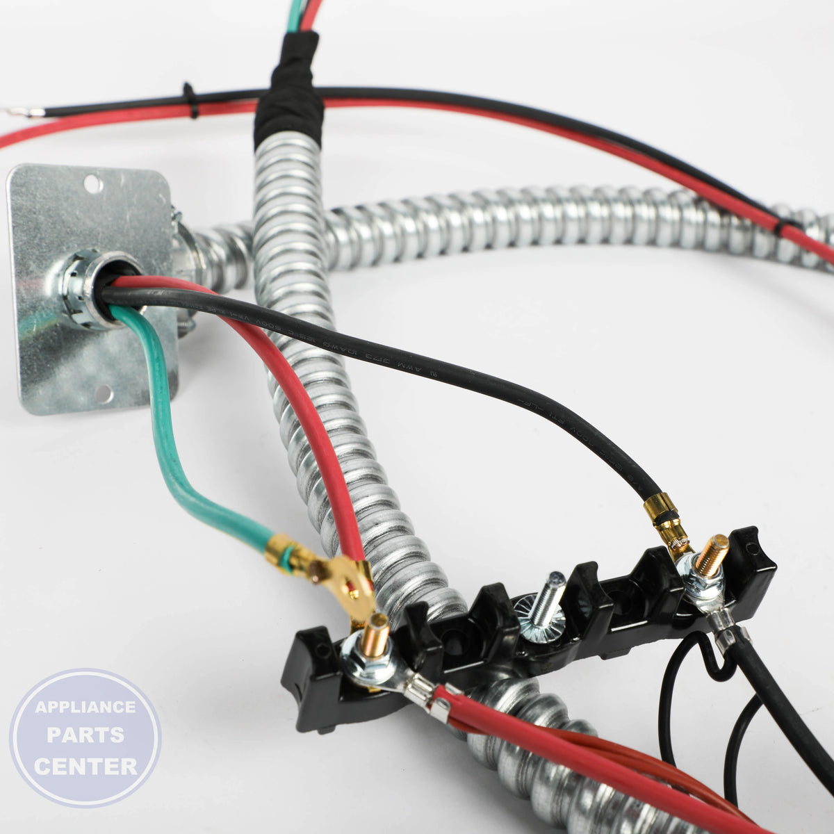 Whirlpool HARNS-WIRE W10396611 - Main view showing wire connection for Maytag MGR8674AS