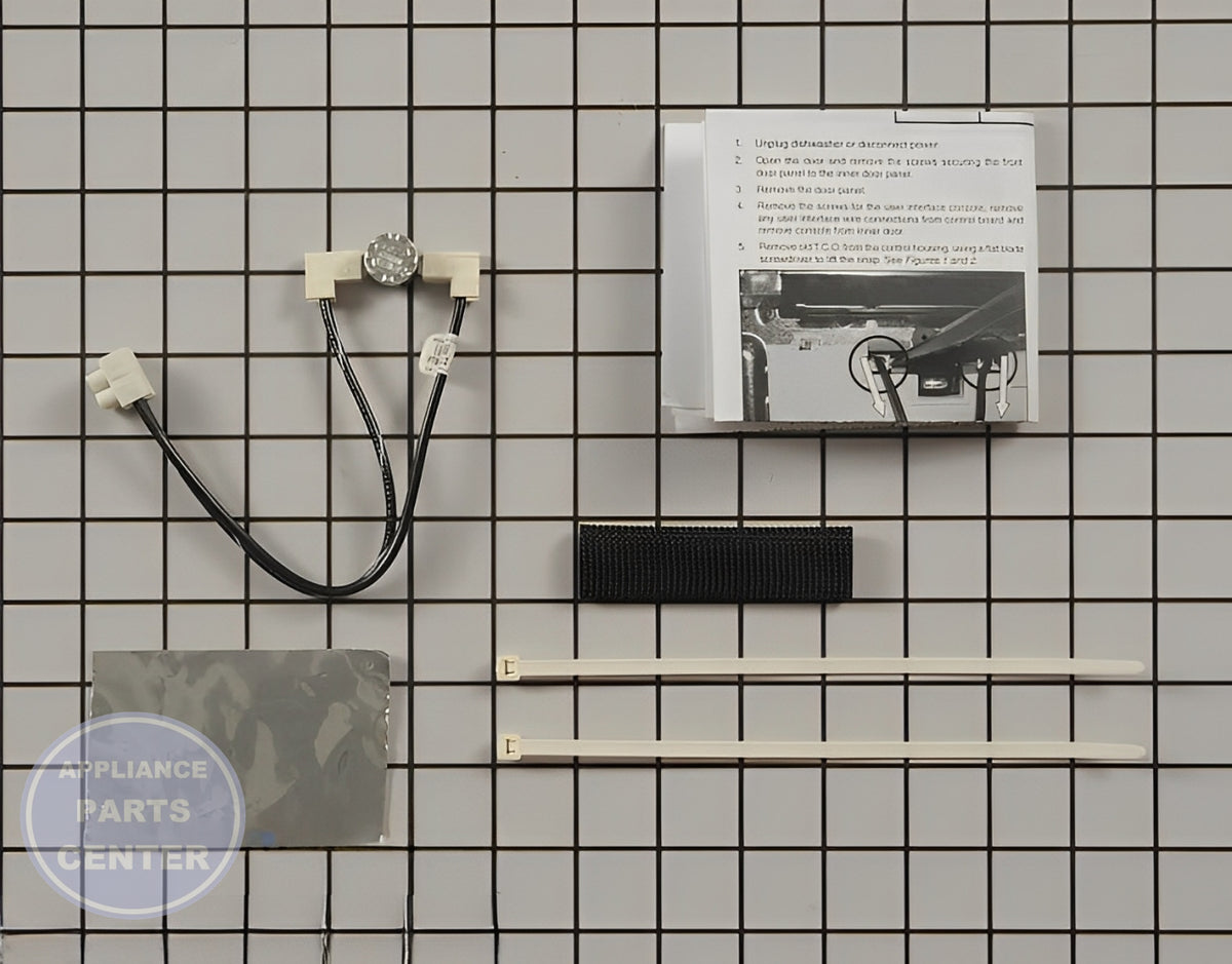WHIRLPOOL DISHWASHER BI-METAL THERMAL CUT-OFF FUSE W10402110 - Main view showing thermal protection for WPL Dishwashers