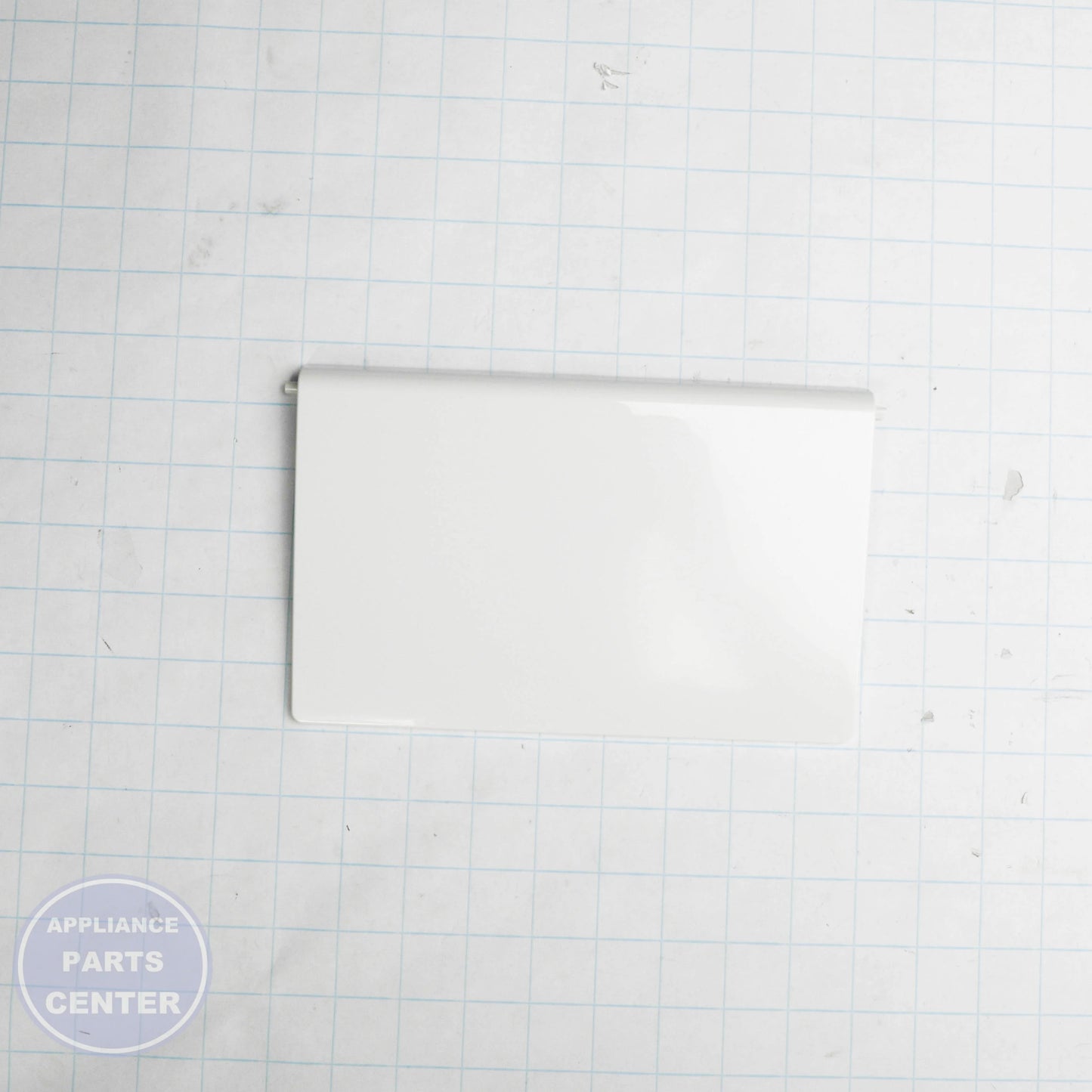 DOOR-TS, CONTAINER, ICE W10406980 - Side view with specific measurements