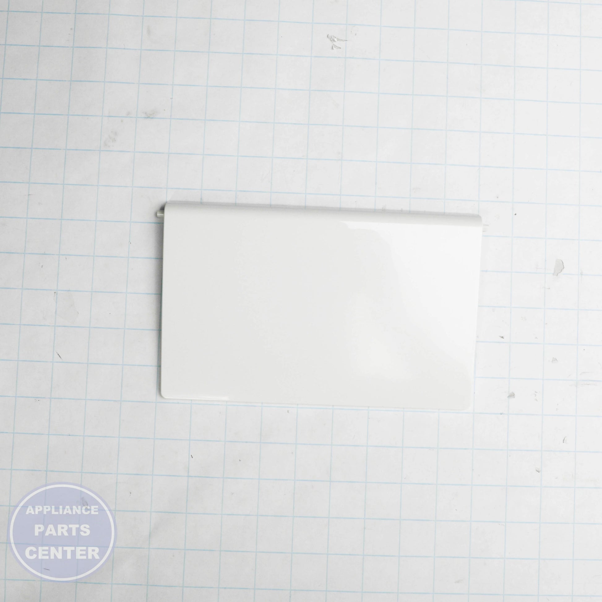 DOOR-TS, CONTAINER, ICE W10406980 - Side view with specific measurements
