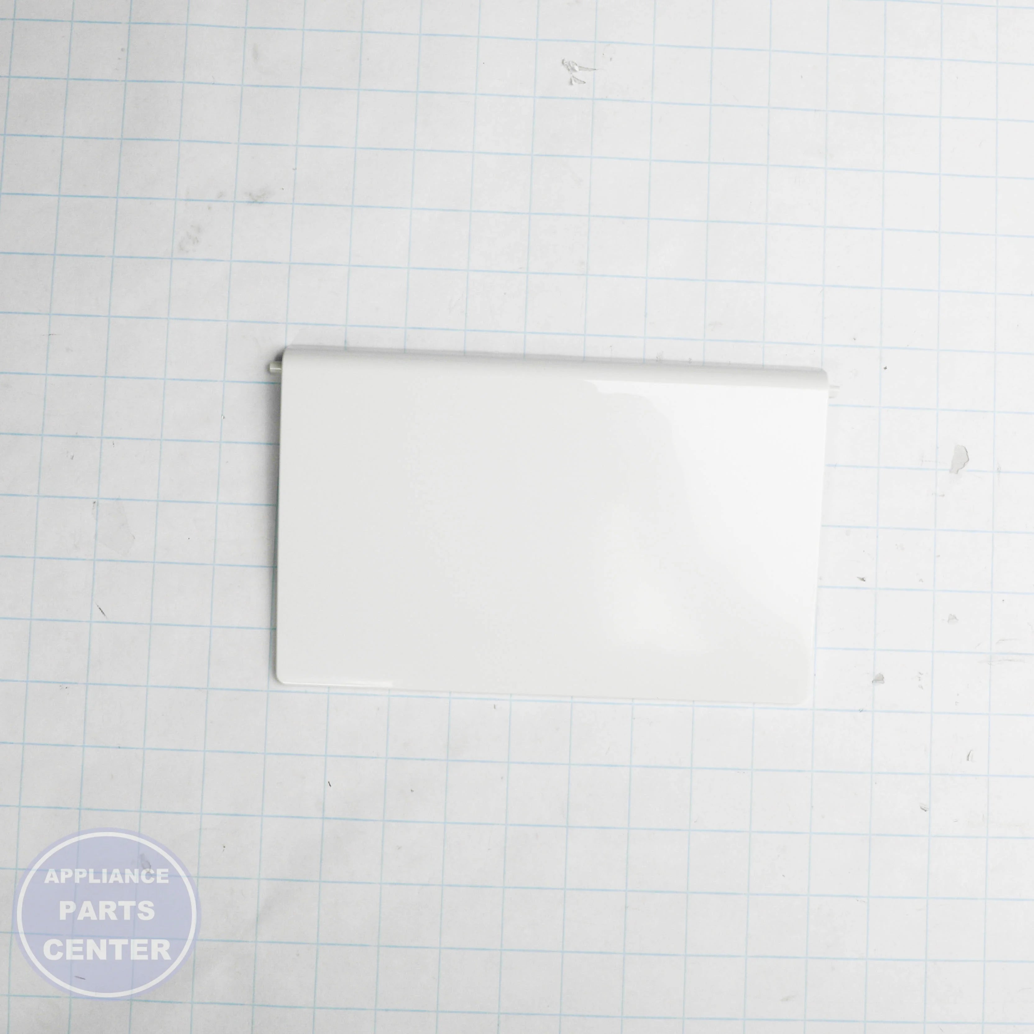 DOOR-TS, CONTAINER, ICE W10406980 - Side view with specific measurements