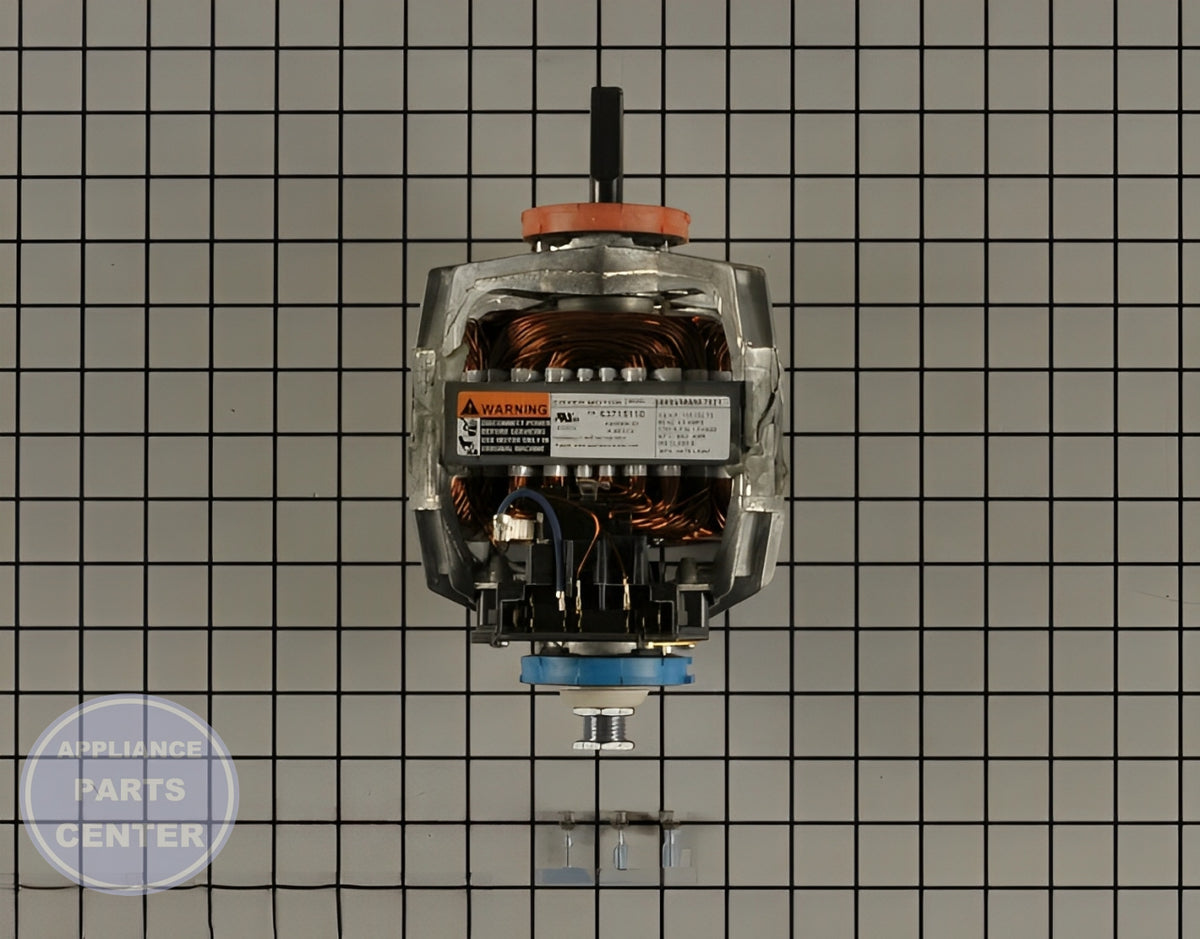 WHIRLPOOL DRIVE MOTOR W10410997 - Main view showing heavy-duty motor for WPL Dryer