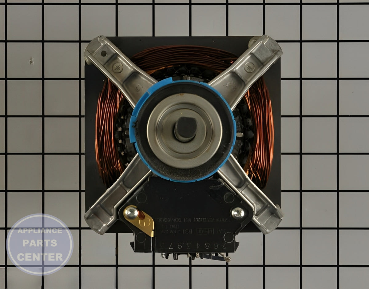 WHIRLPOOL W10411000 Washer Dryer Drive Motor - Detailed view of the motor's technical specifications