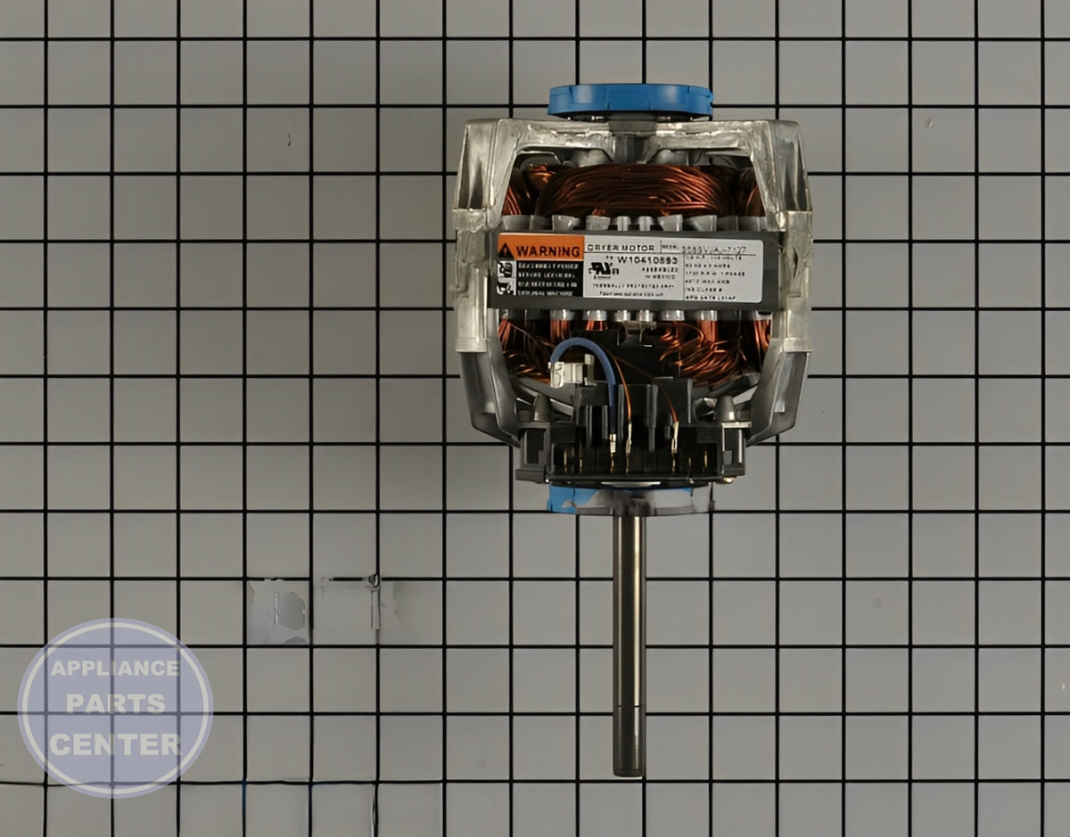 WHIRLPOOL W10411000 Washer Dryer Drive Motor - Main view showing installation compatibility for Whirlpool models