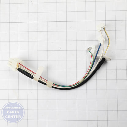 WIRE ASSY AUGER LED SERI - Side view with precise specifications