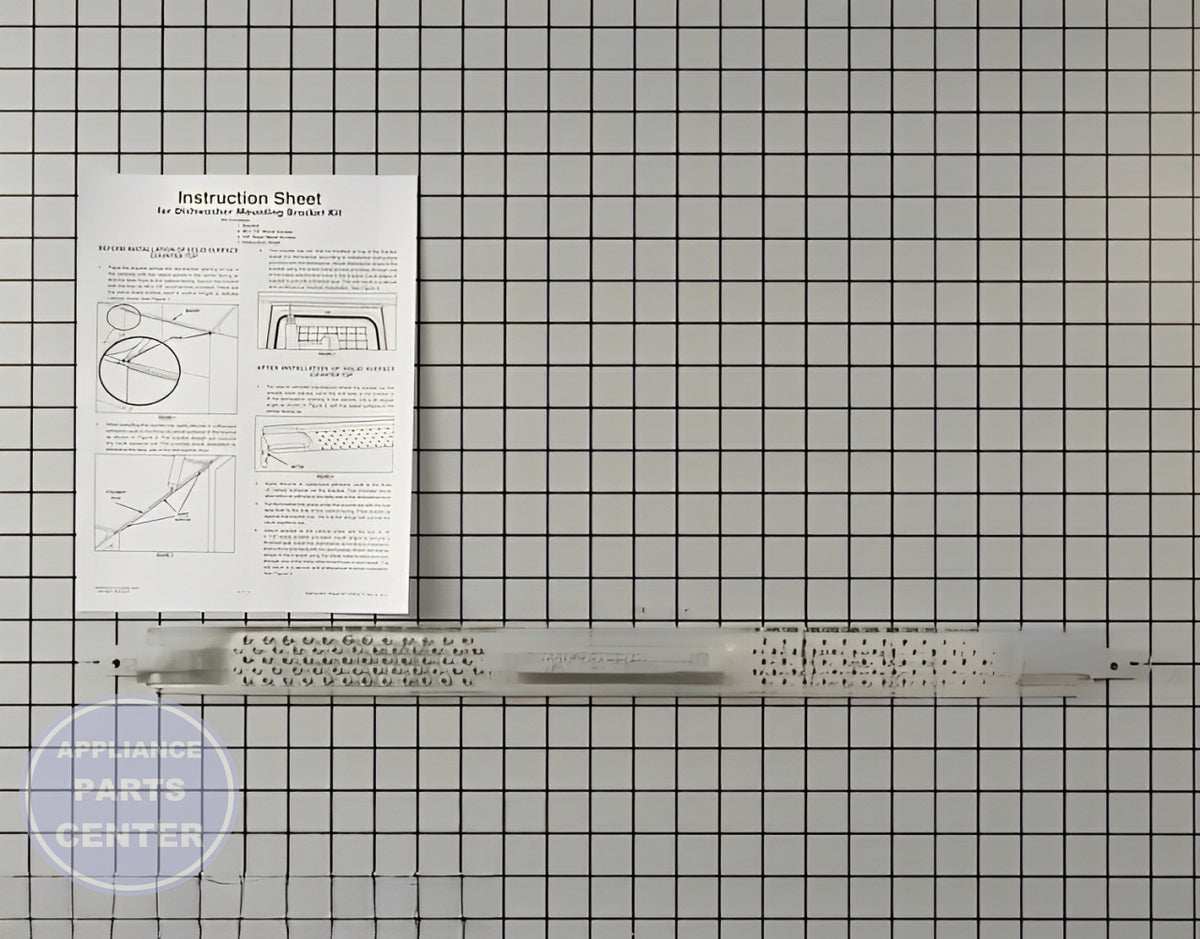 Dishwasher Mounting Bracket W10426979 - Detailed view of durable construction