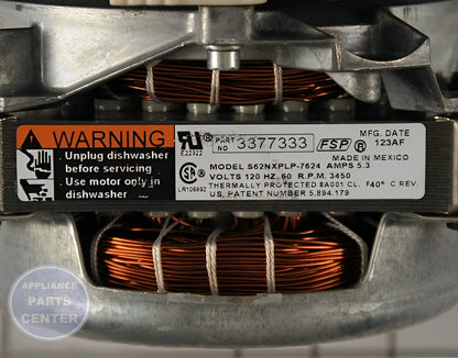Pump and Motor Assembly W10428167 - Detailed view of durable construction and 10-year lifespan