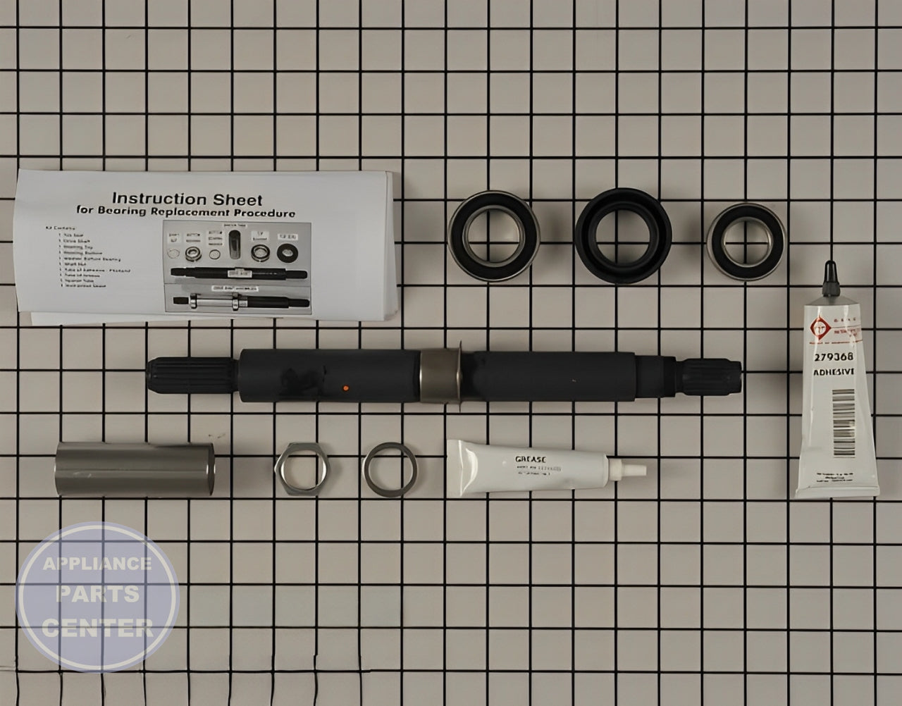 WHIRLPOOL WASHER SEAL AND BEARING KIT W10435302 - Main view showing durable construction for Whirlpool Washing Machine