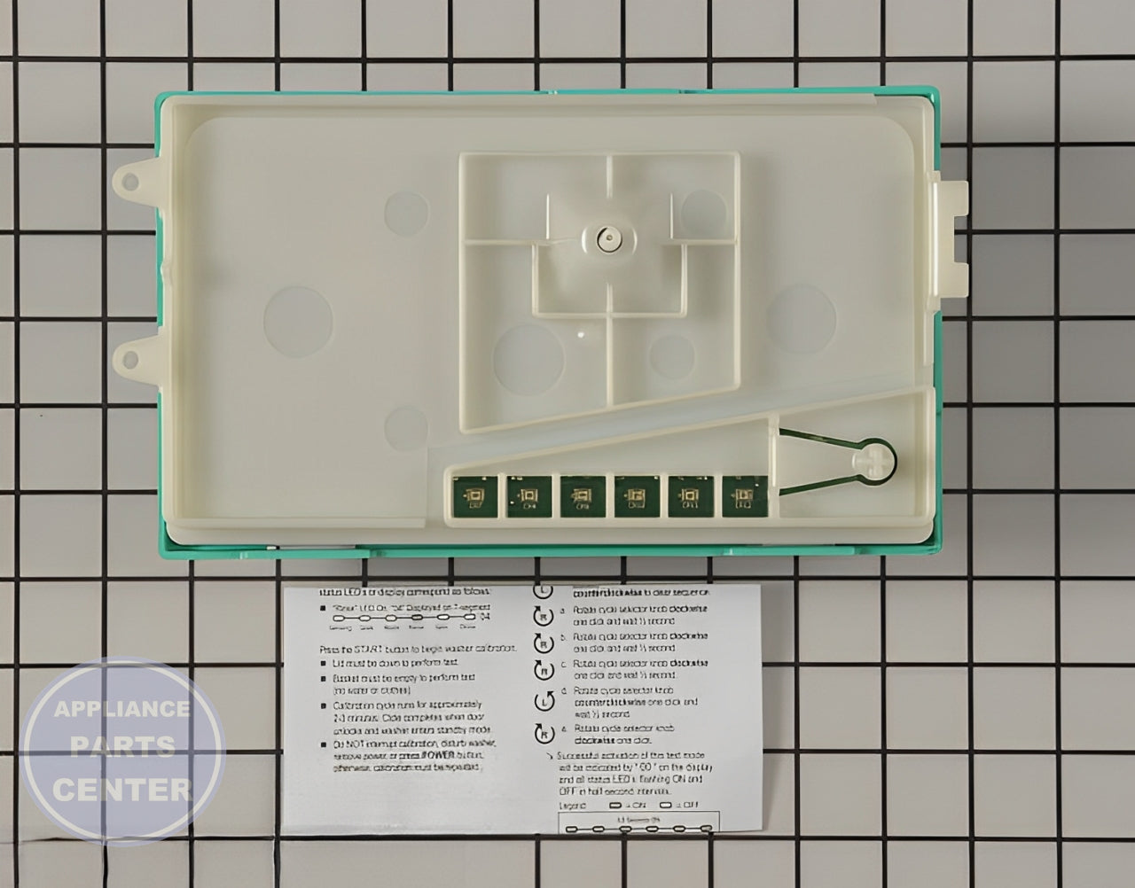 Maytag Control Board W10438123 - Main view showing circuit control for various Maytag models