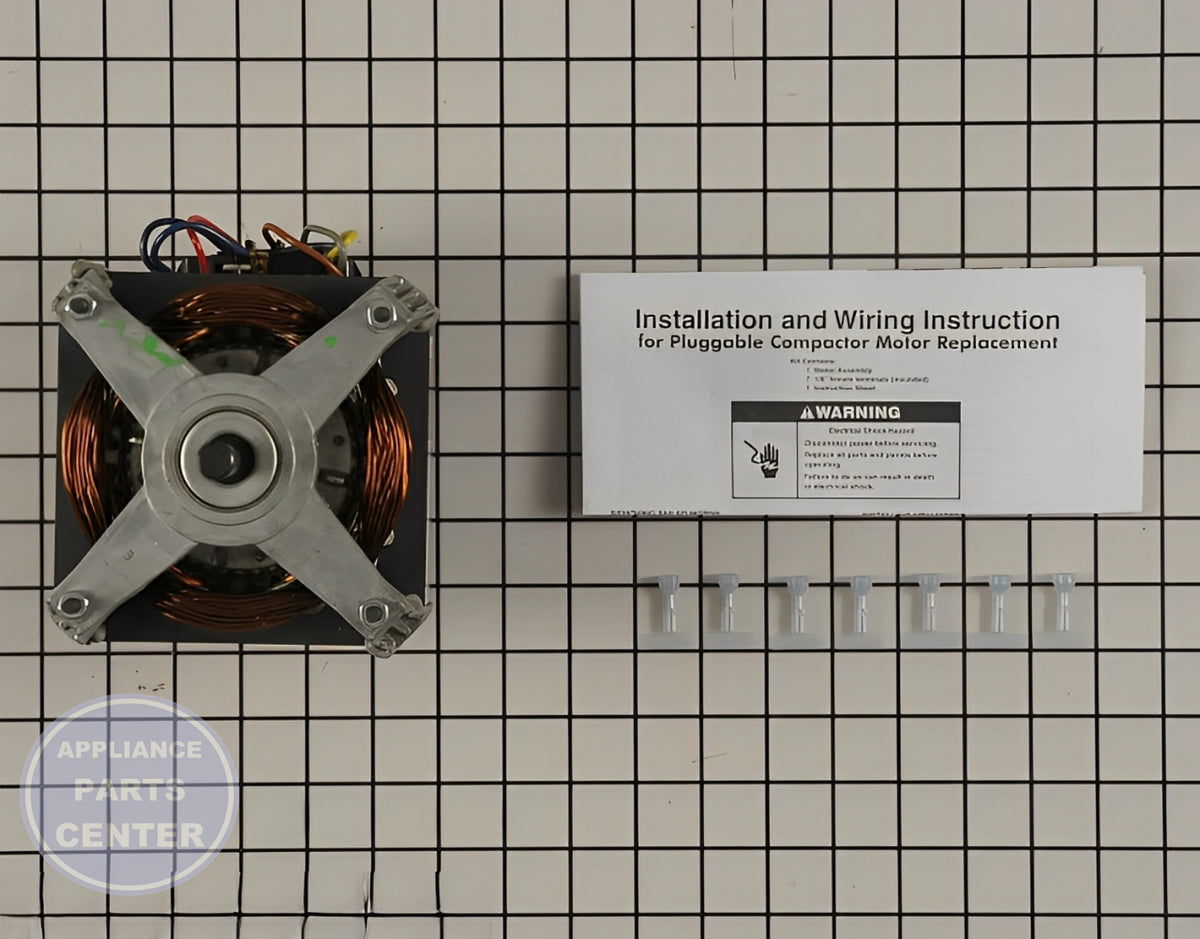 WHIRLPOOL AIR CONDITIONER MOTOR DRIVE W10439651 - Detailed view of motor specifications
