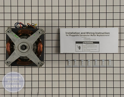WHIRLPOOL AIR CONDITIONER MOTOR DRIVE W10439651 - Detailed view of motor specifications