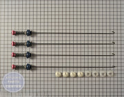 WHIRLPOOL SUSPENSION ROD KIT W10440786 - Main view showing shock absorption for W10368626/W10368627/W10440739
