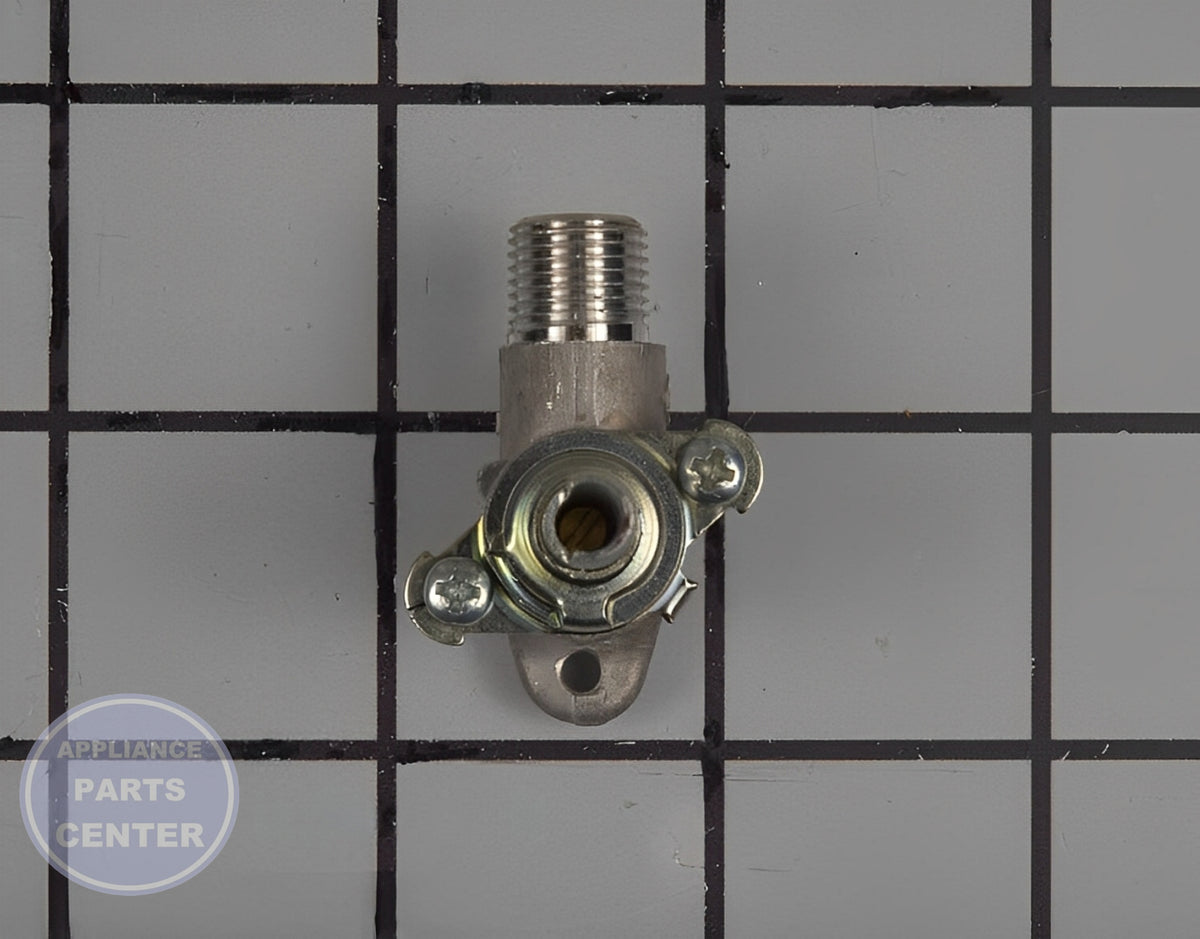 Surface Burner Valve W10441650 - Detailed view of precise gas control details