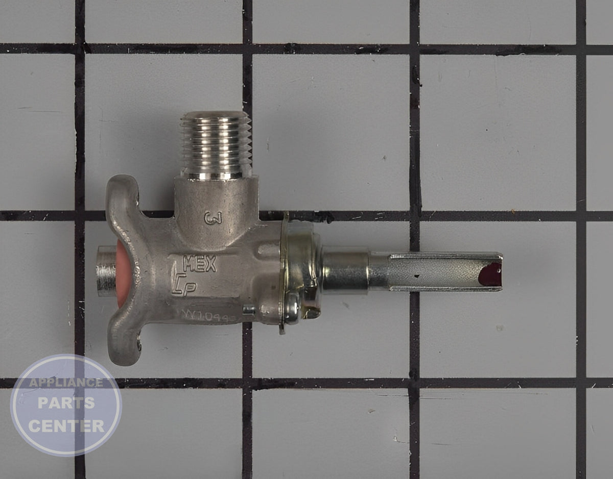Whirlpool Surface Burner Valve W10441650 - Installation in compatible model showing key mounting points