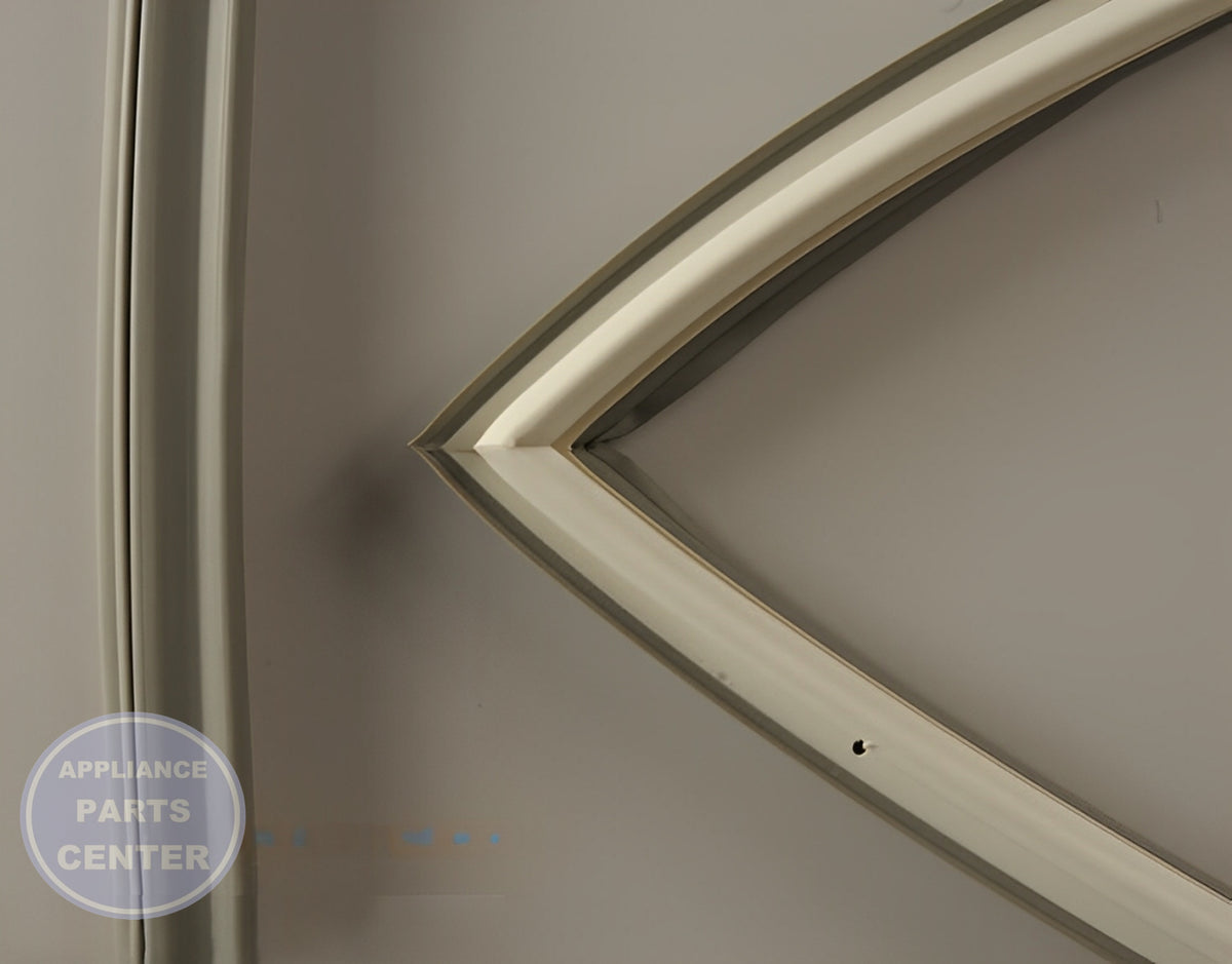 WHIRLPOOL REFRIGERATOR DOOR GASKET W10443316 - Main view showing energy-efficient seal for WPL Refrigerator models