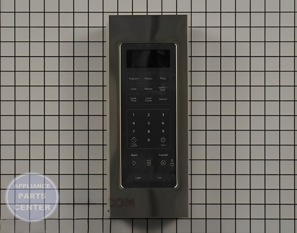 Whirlpool Touchpad and Control Panel W10443378 - Main view showing responsive touchpad for Whirlpool microwave models