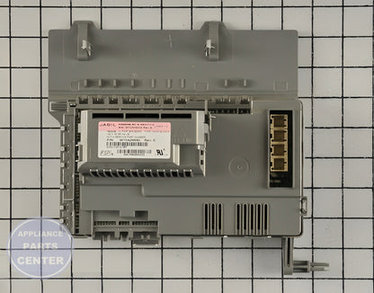 Control Board W10445518 - Detailed view of circuit board & timer