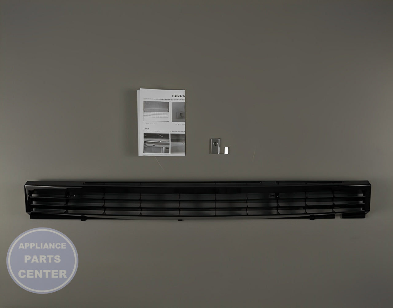 WHIRLPOOL MICROWAVE OVEN VENT GRILLE W10450187 - Main view showing ventilation design for Whirlpool WPL Microwaves