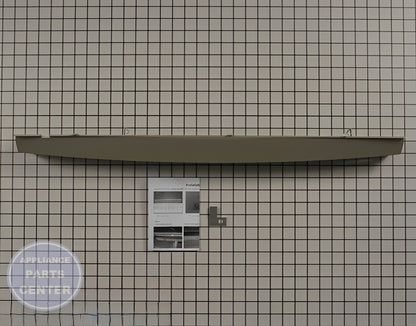 Vent Grille W10450189 - Side view with precise dimensions and specs