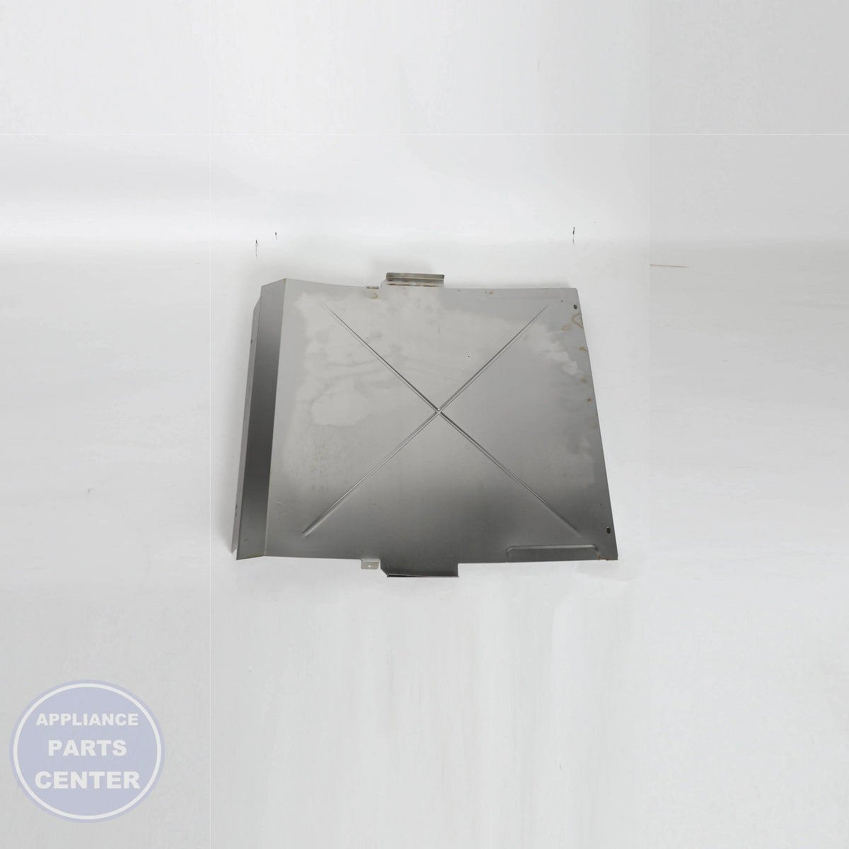 RETAINER-INSUL.SIDE,ELEC W10450380 - Side view with precise measurements