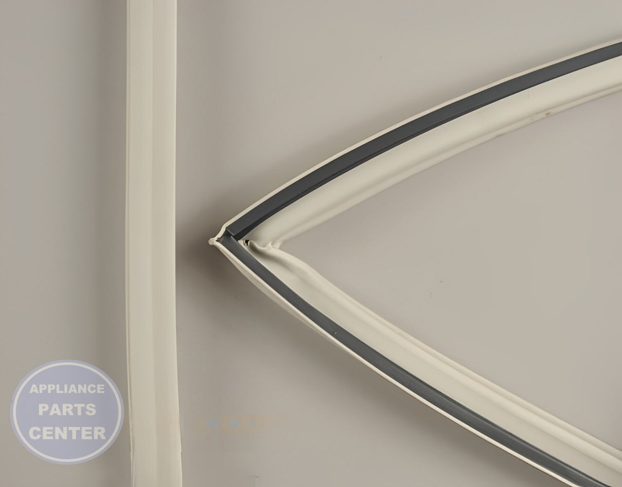 WHIRLPOOL DOOR GASKET W10460611 - Main view showing airtight seal for WPL Freezer Refrigerator models