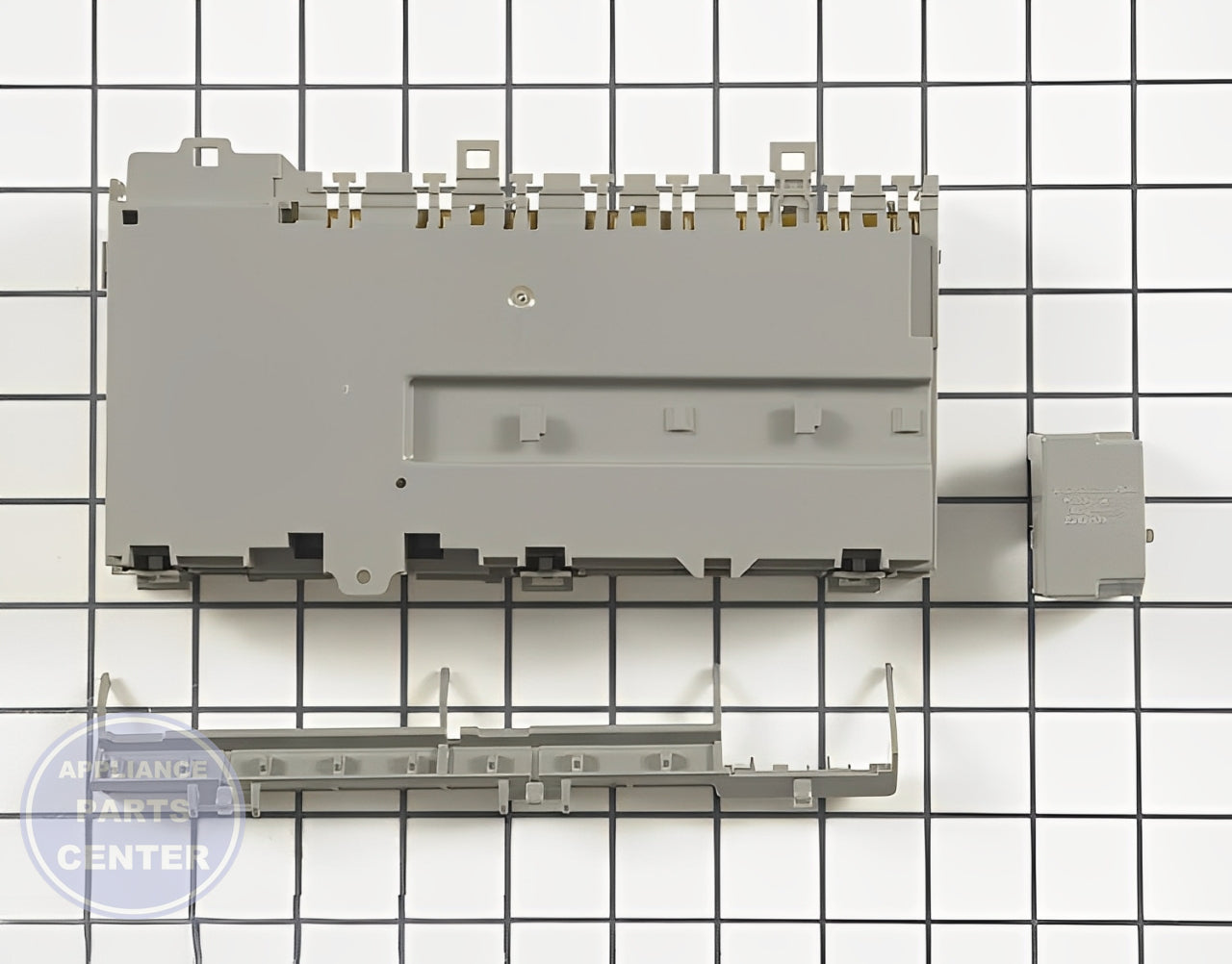 Whirlpool Control Board W10473197 - Main view showing circuit board for Whirlpool, Jenn Air, and KitchenAid models