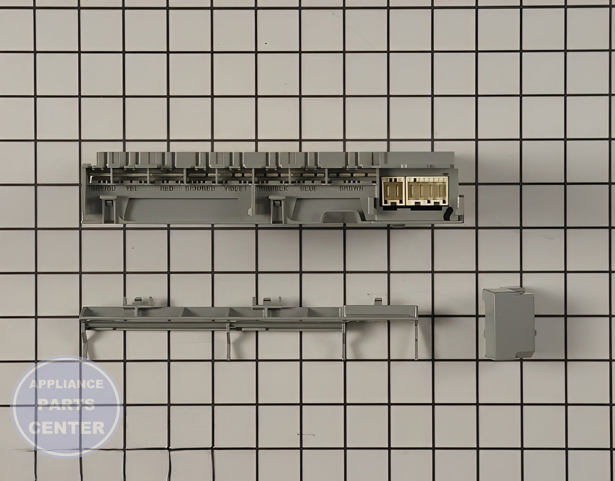 WHIRLPOOL DISHWASHER ELECTRONIC CONTROL BOARD W10473198 - Main view showing circuit board and timer for WPL models