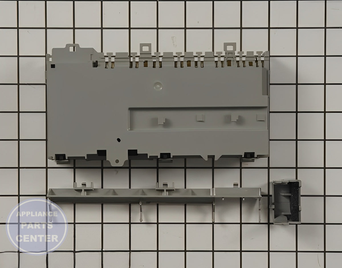 Control Board W10473200 - Side view with precise measurements
