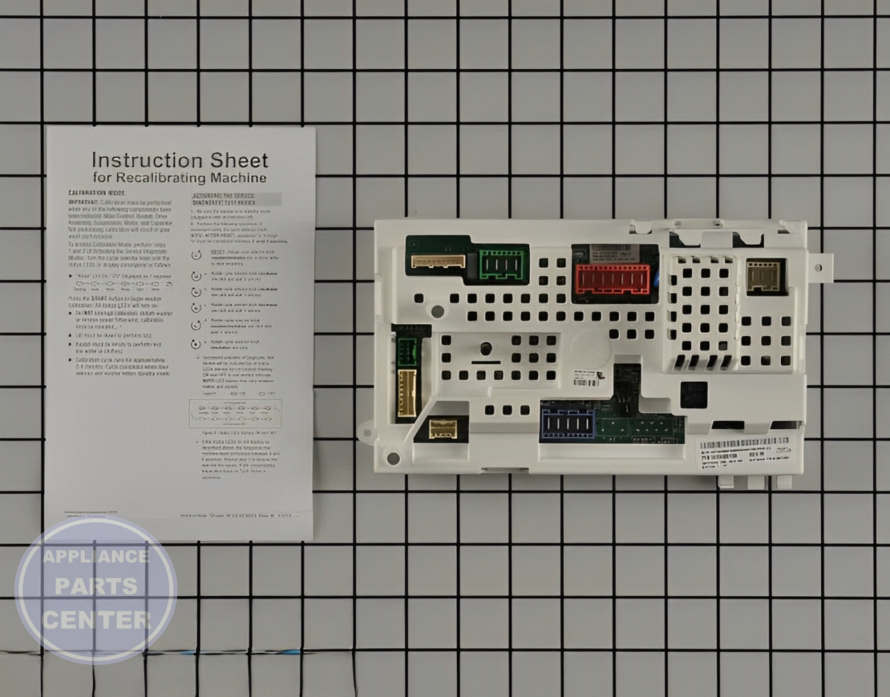 Whirlpool Control Board W10480108 - Main view showing circuit board for specific Whirlpool models