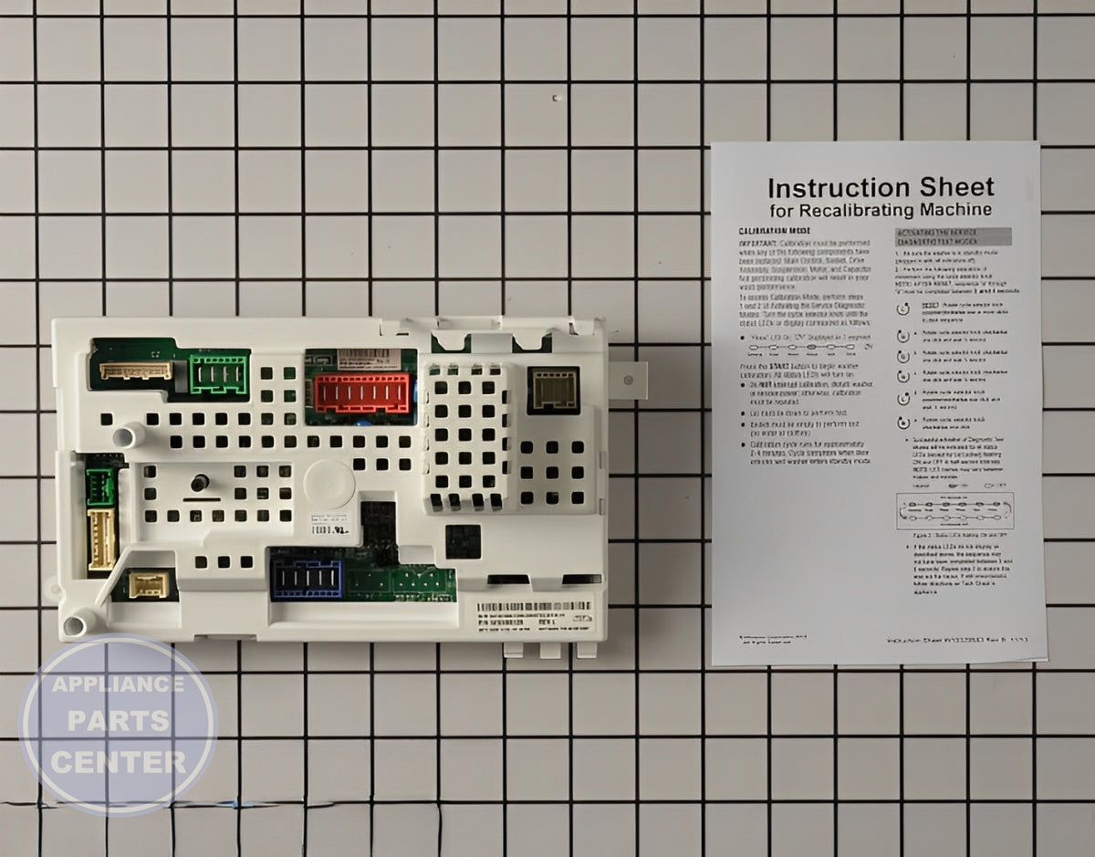 Whirlpool Control Board W10480126 - Main view showing precise control for various Whirlpool washer models