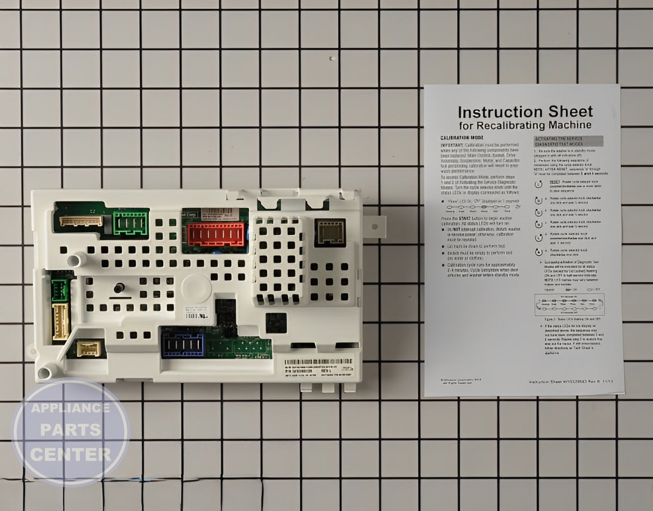 Whirlpool Control Board W10480126 - Main view showing precise control for various Whirlpool washer models