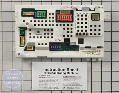 Maytag Control Board W10480127 - Main view showing circuit and timer for Maytag models