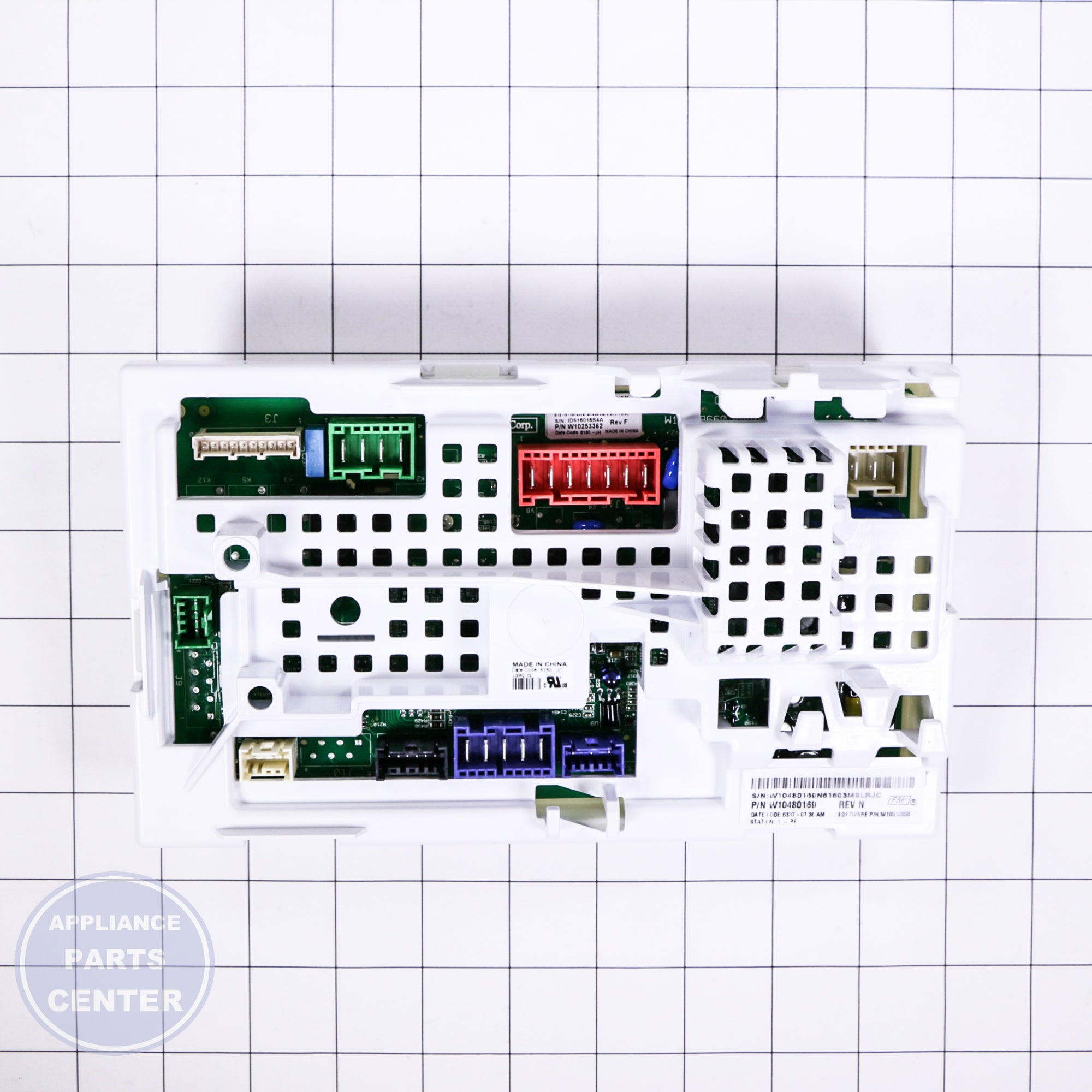 Whirlpool CCUASM VMW CL-120V, KM-2 W10480169 - Installation in Whirlpool model showcasing key mounting points