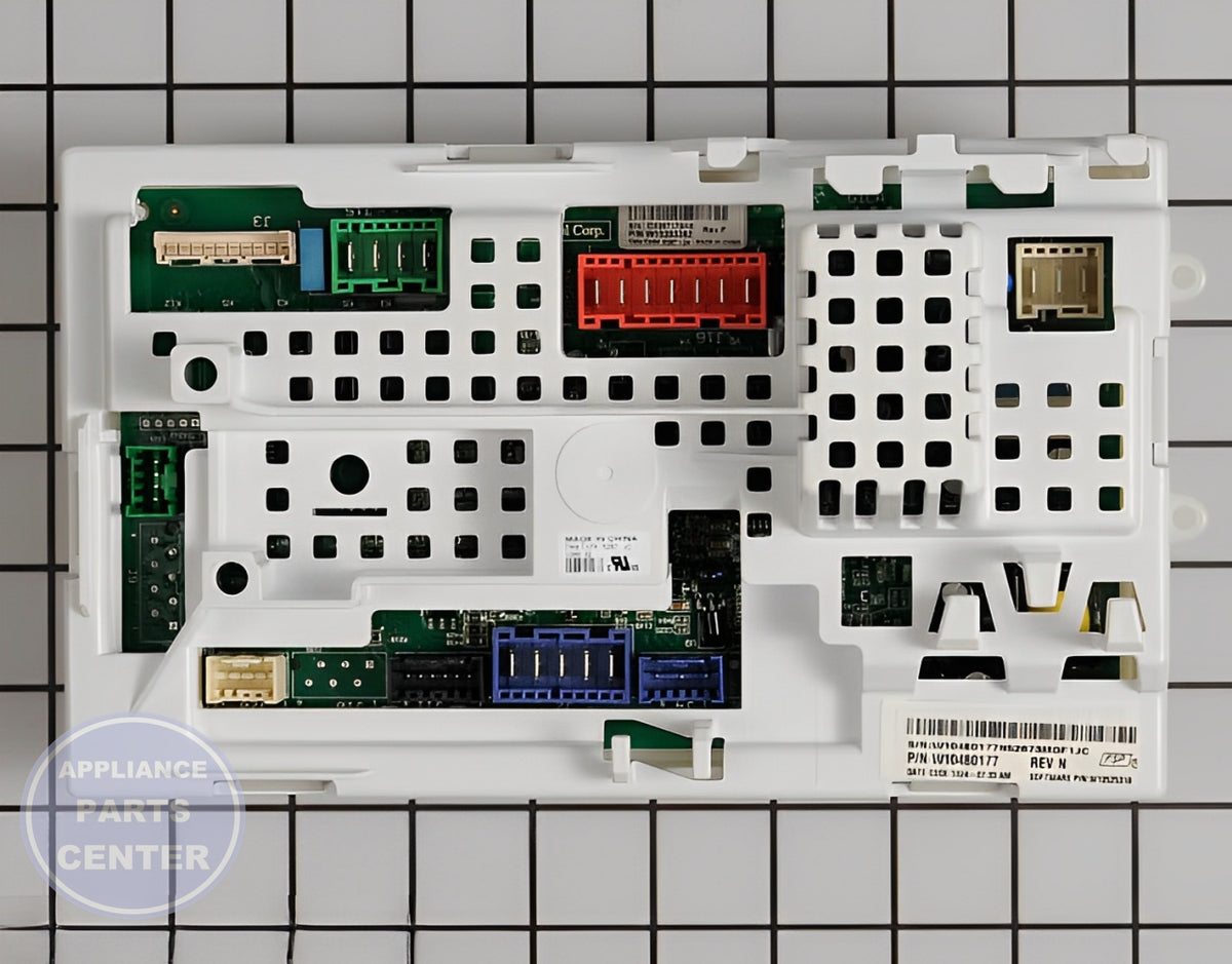 WHIRLPOOL ELECTRONIC CONTROL BOARD W10480177 - Detailed view of timer details