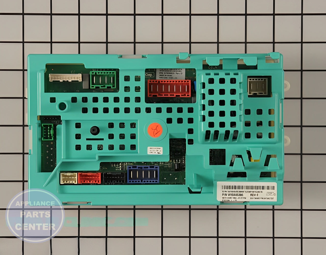 Control Board W10480274 - Detailed view of durable electronic components