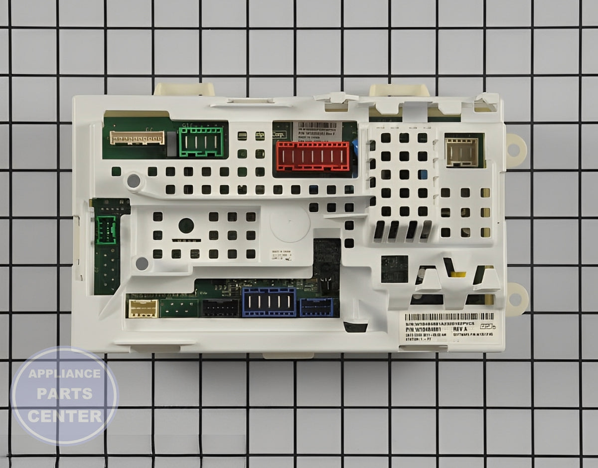 WHIRLPOOL REFRIGERATOR ELECTRONIC CONTROL BOARD W10484681 - Main view showing control panel features for specific models