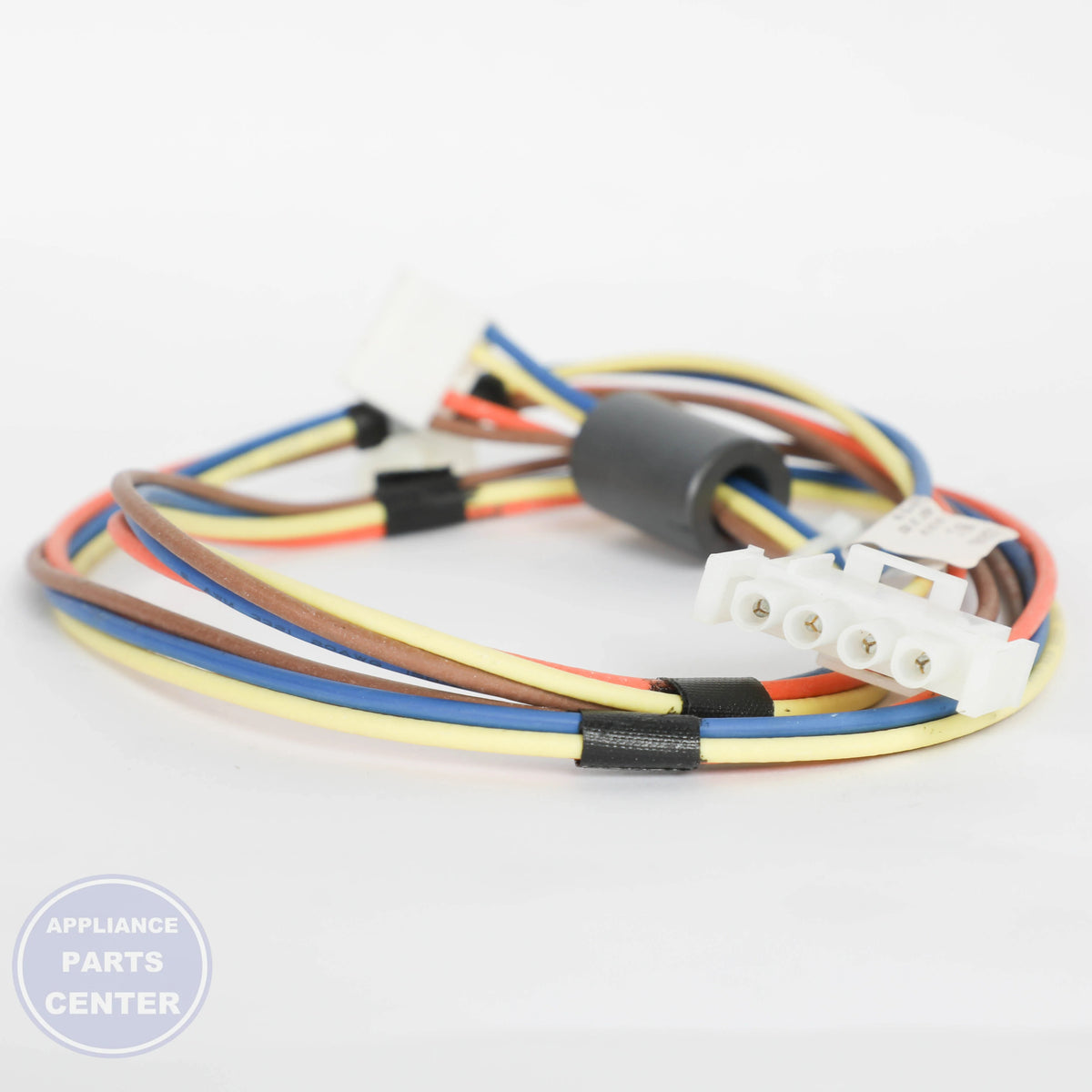 WPL HARNS-WIRE W10494088 - Installation in WFE525S0HV model showing key mounting points