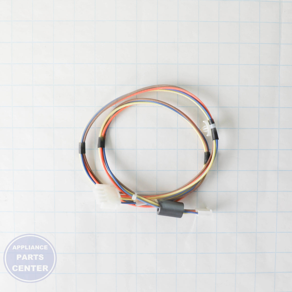 WPL HARNS-WIRE W10494088 - Installation in WFE525S0HV model showing key mounting points