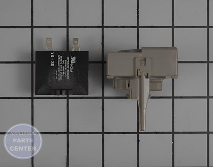 WPL COMPRESSOR W10507884 - Installation in W10485433 showing key mounting points