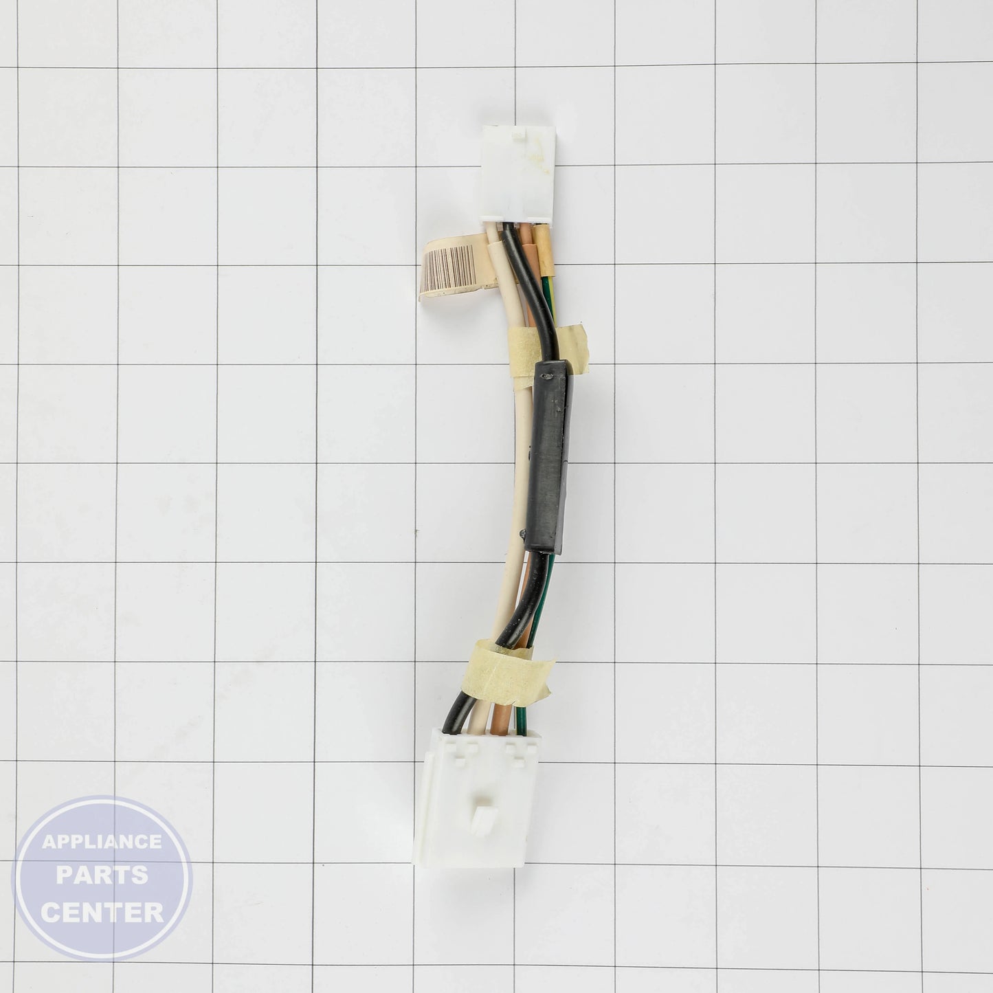 Wire Assy-Ice Maker W10508673 - Side view with specific measurements