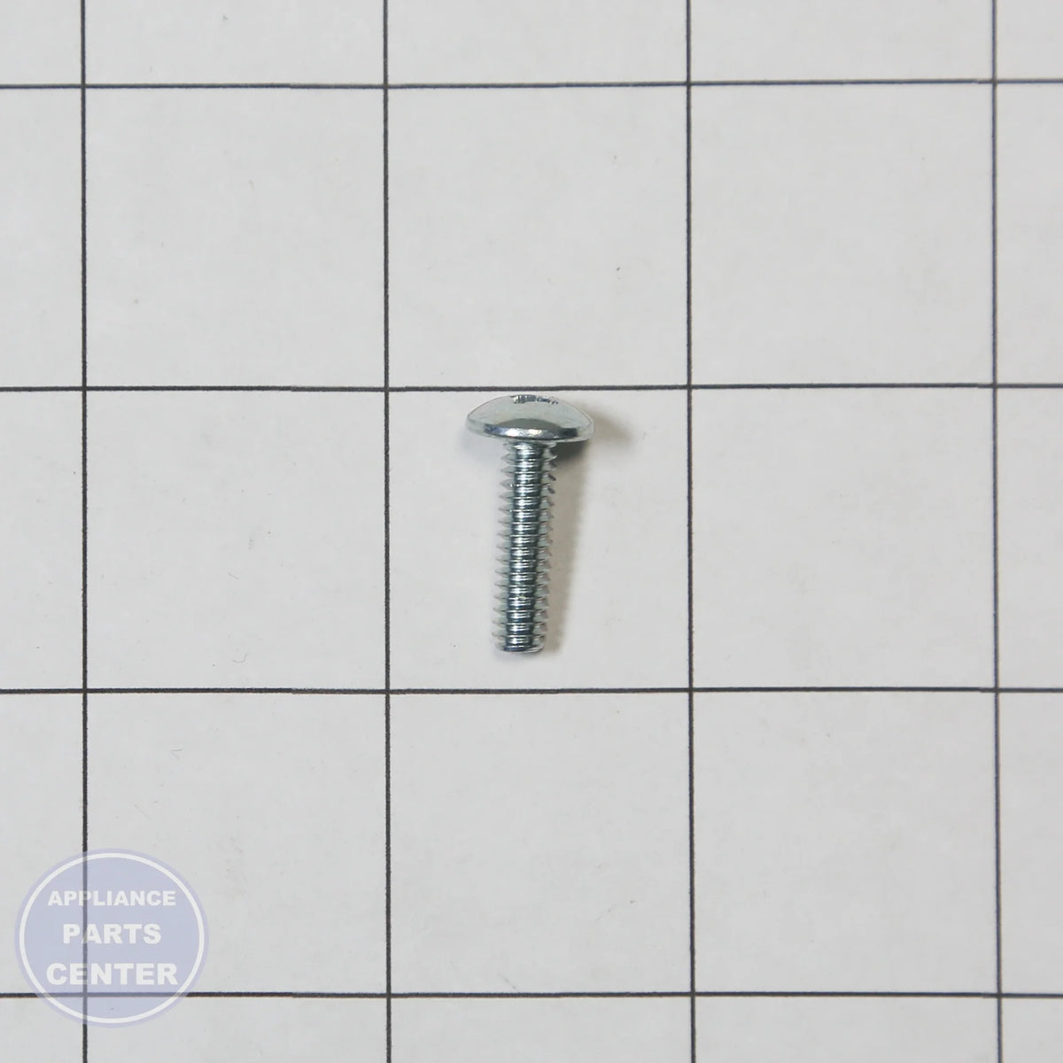SCREW W10530626 - Side view with precise measurements