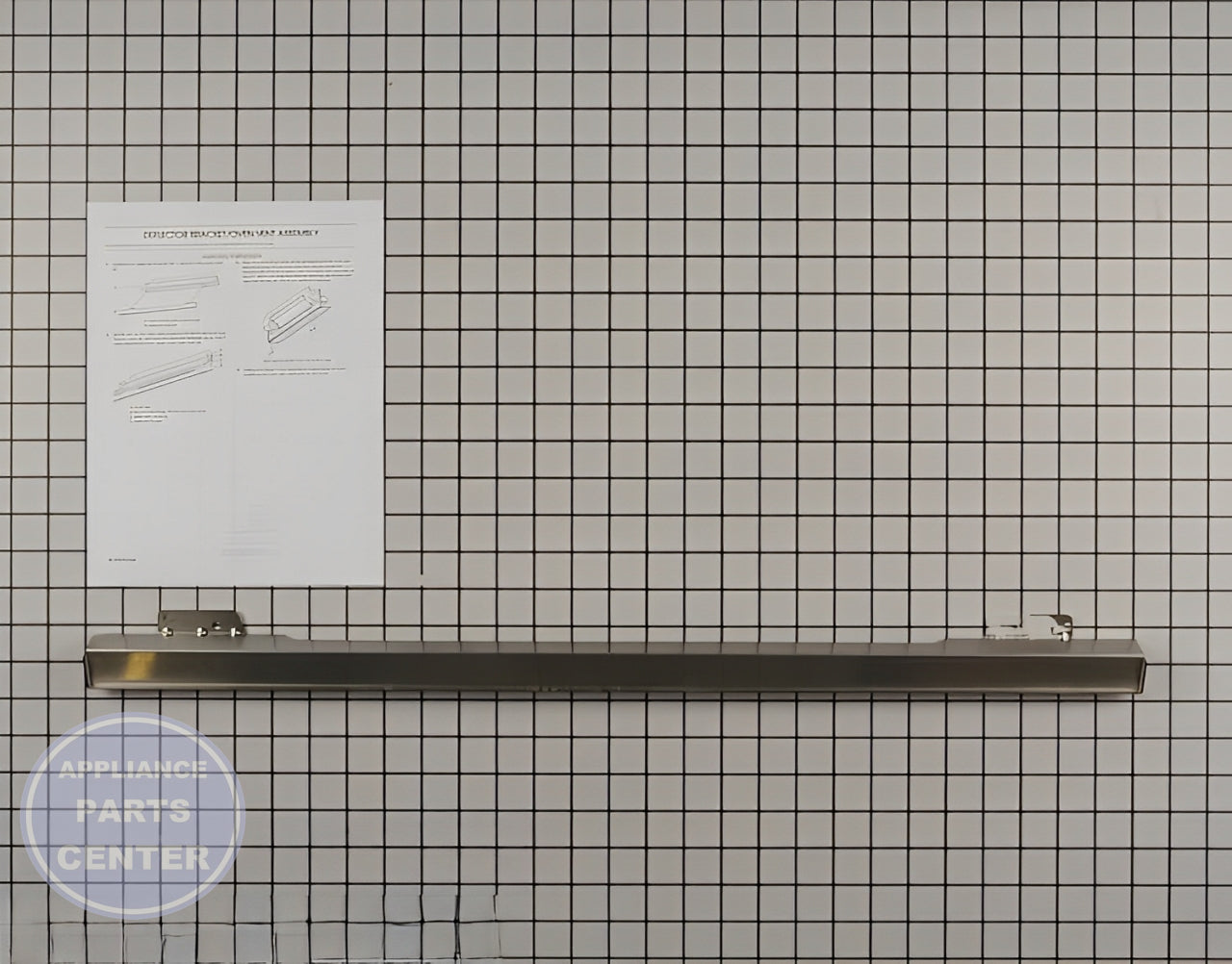 Heat Shield W10536339 - Detailed view of durable panel material