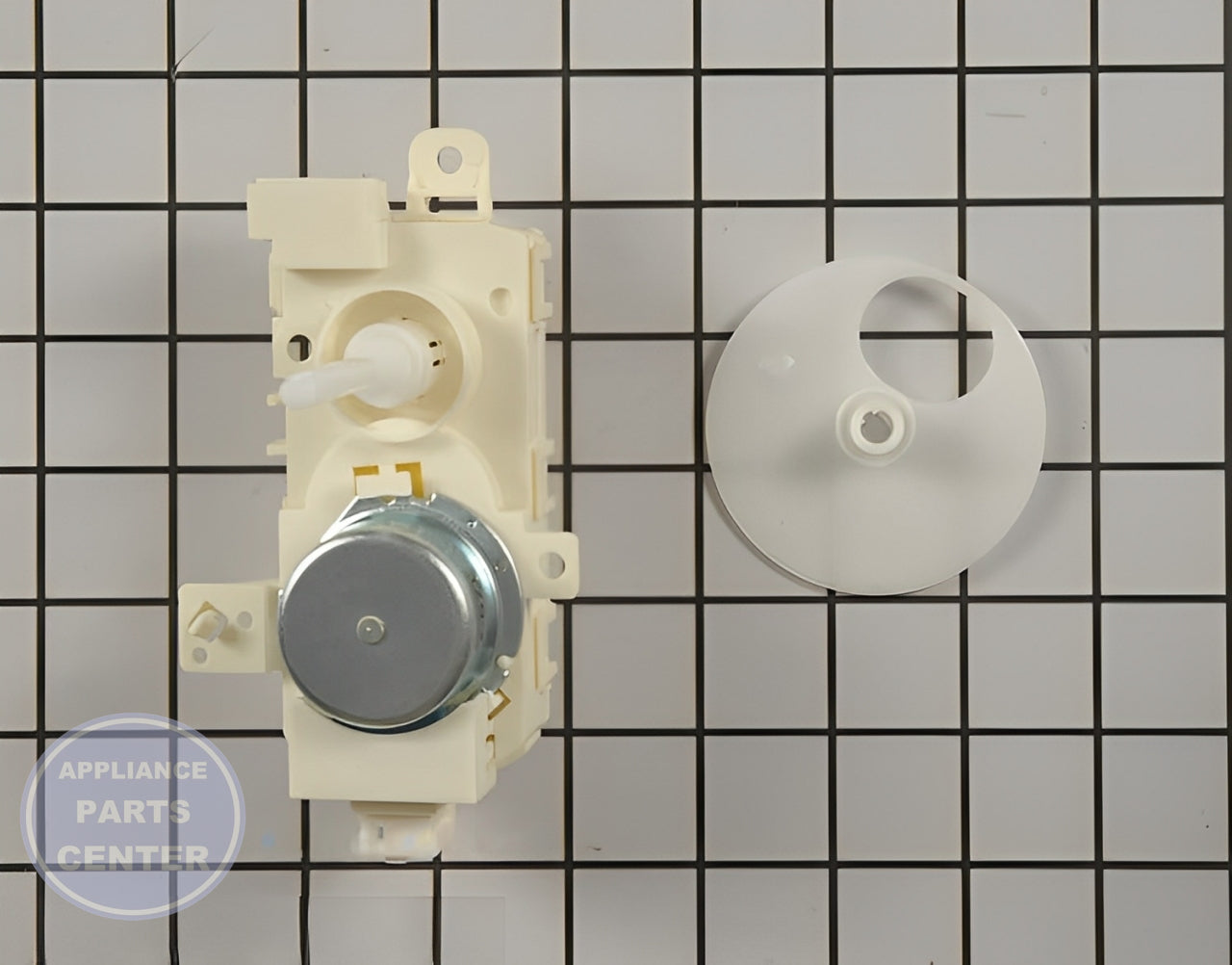 WHIRLPOOL DISHWASHER MOTOR W10537869 - Main view showing powerful motor for compatible models