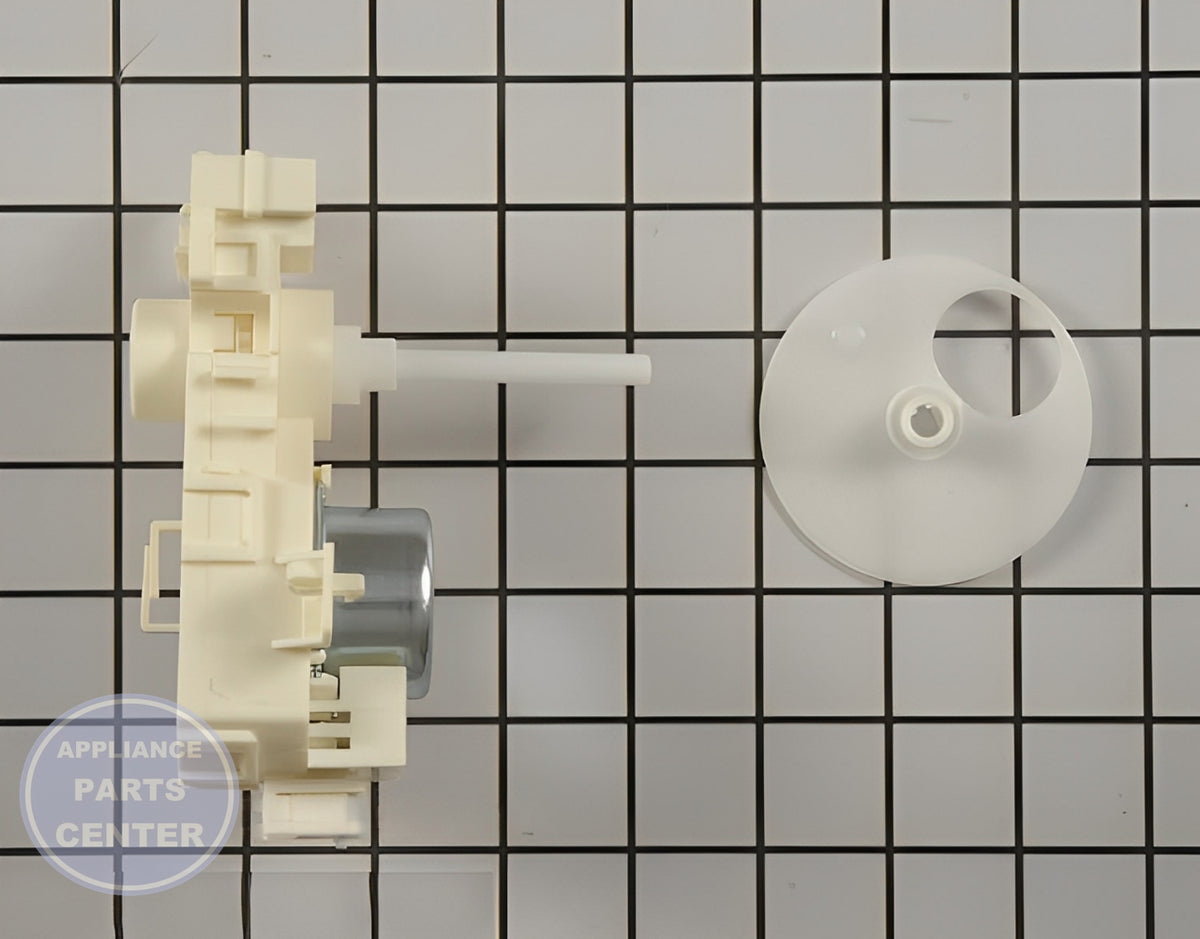 WHIRLPOOL DISHWASHER MOTOR W10537869 - Detailed view of motor specifications