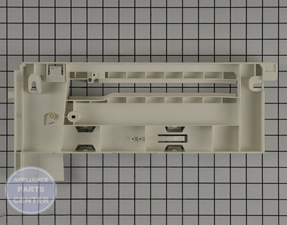 Plate W10549602 - Detailed view of secure Bracket & Flange fit