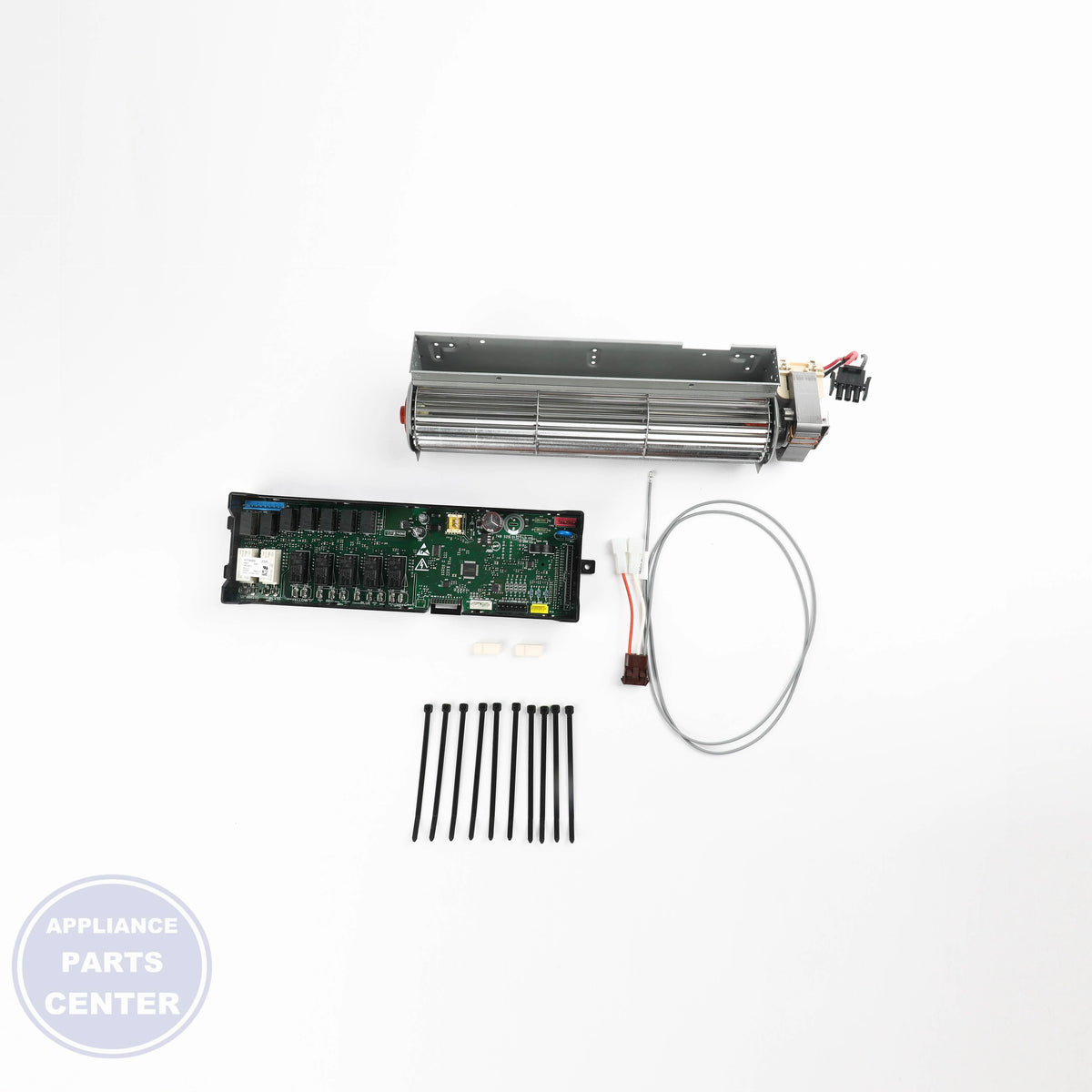 WPL BLOWER W10550511 - Installation in WPL Range/Stove/Oven showing key mounting points