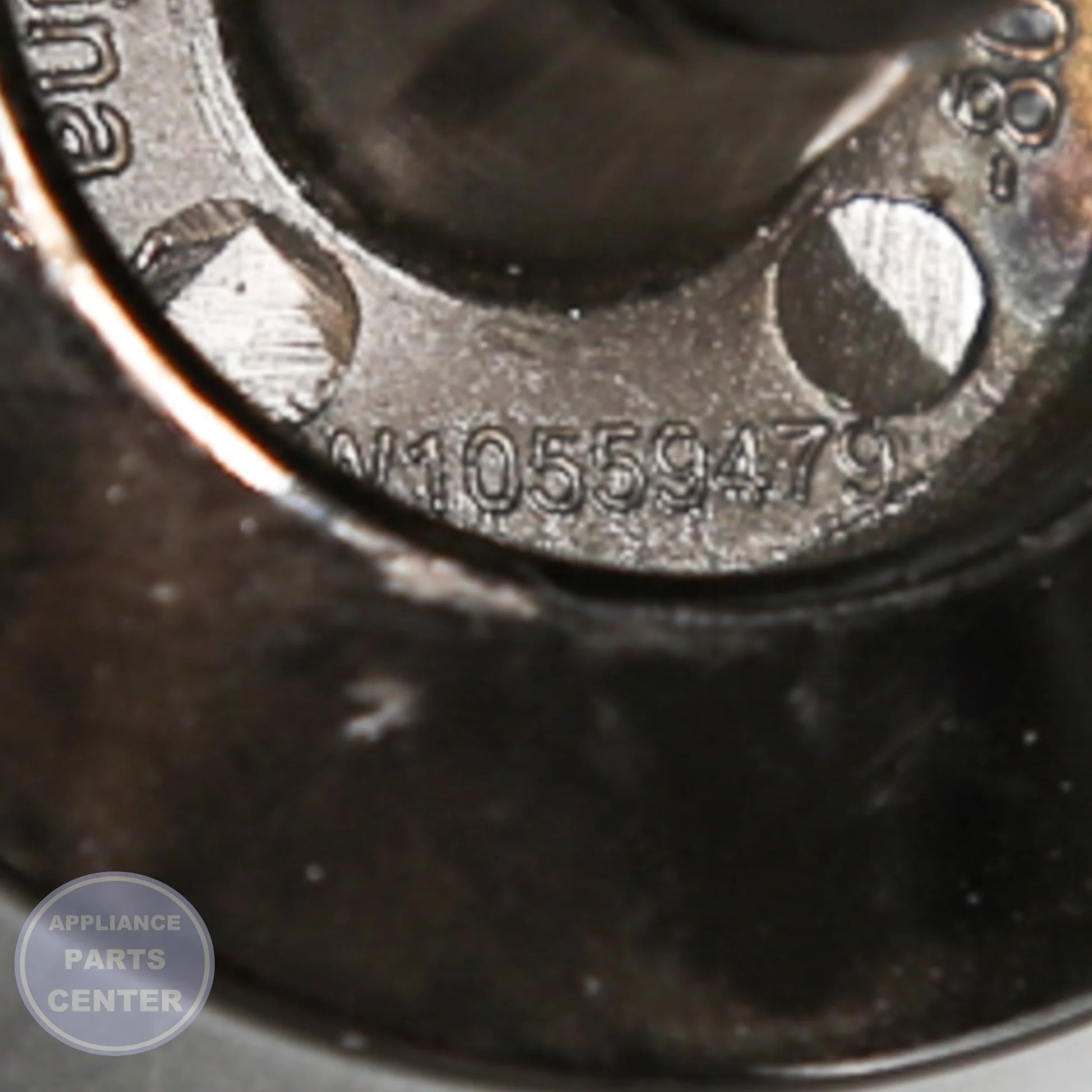 WPL KNOB-JA,CKT,ELEC,BLK W10559480 - Installation in WPL model showing mounting points